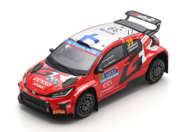 TOYOTA GR YARIS RALLY 2 N°39 FINLANDE 2025 SPARK 1/43°
